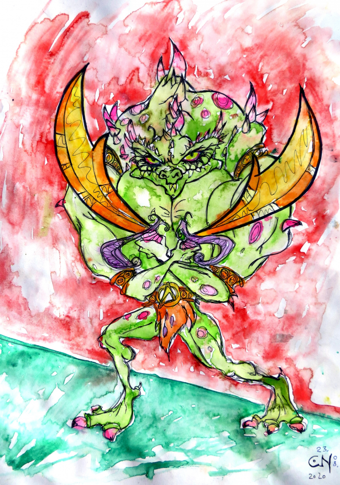 Illustration: Die Saurus-Barbarenbande 2