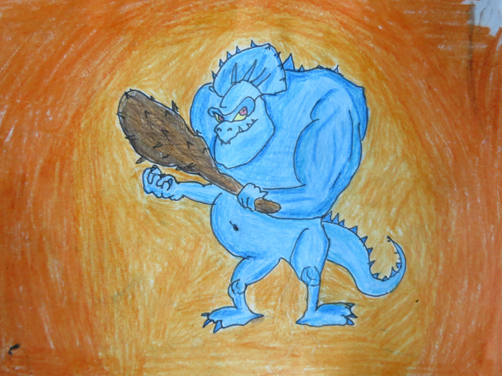 Illustration: Die Saurus-Barbarenbande 3