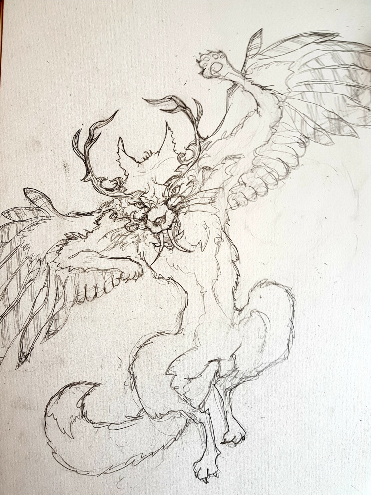 Concept Art / Character Design: Wolpertinger 2