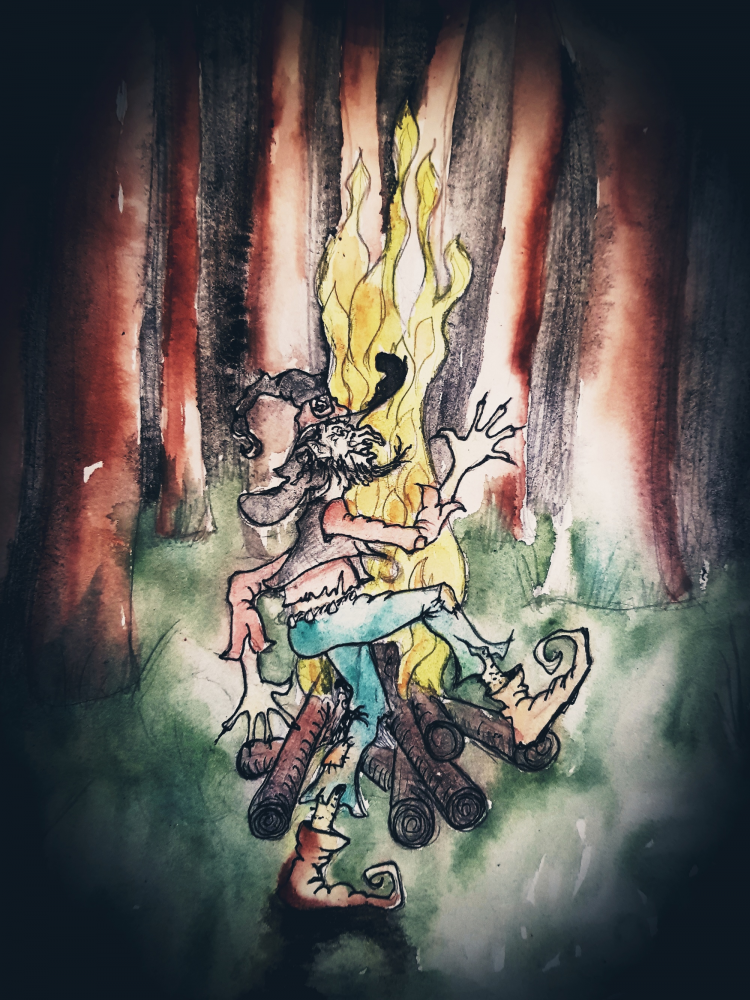 Illustration: Rumpelstilzchen 1