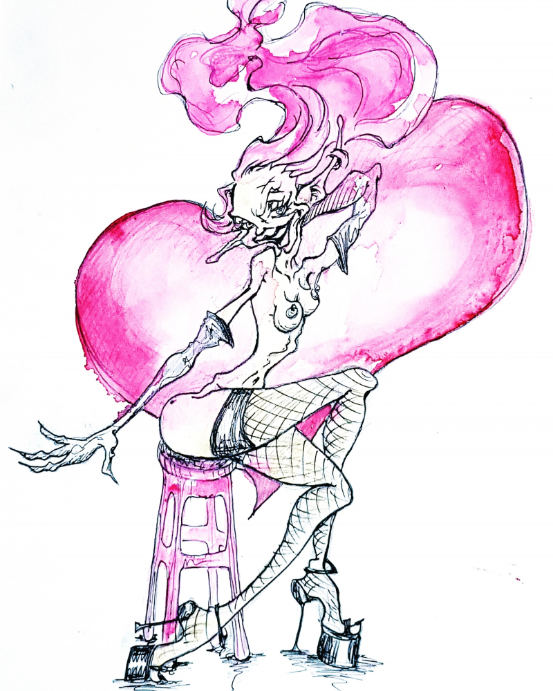 Illustration: Madame Amour Fou 1