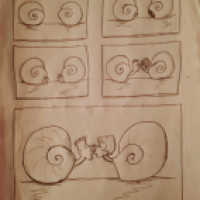 Nächtliche Zeichnerei