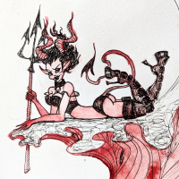 Damn hell sexy devil