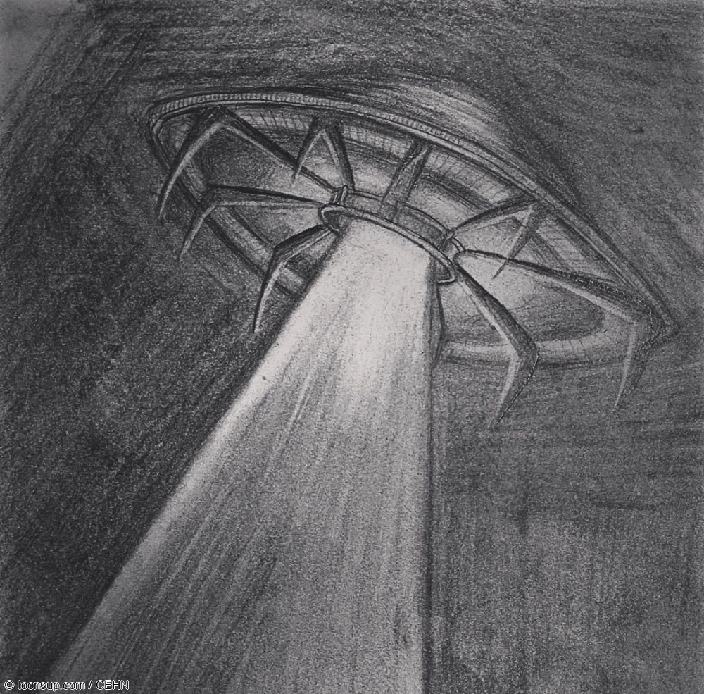 Illustration: Gefangen im Beamstrahl 4