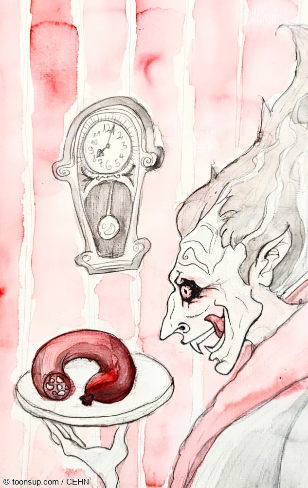 Illustration: Dinner for one 2