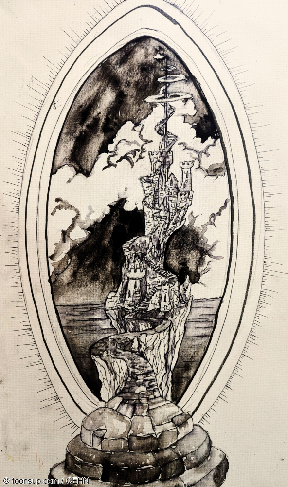 Illustration: Stairway to nowhere 1
