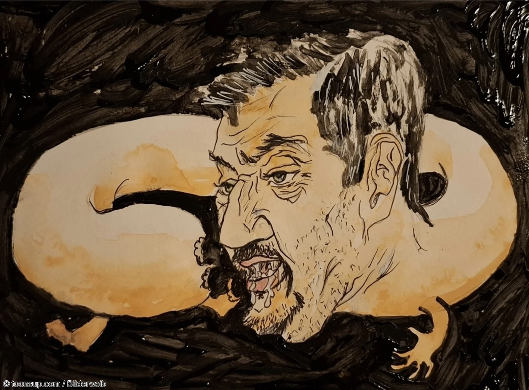 Caricature: Imagepflege 1