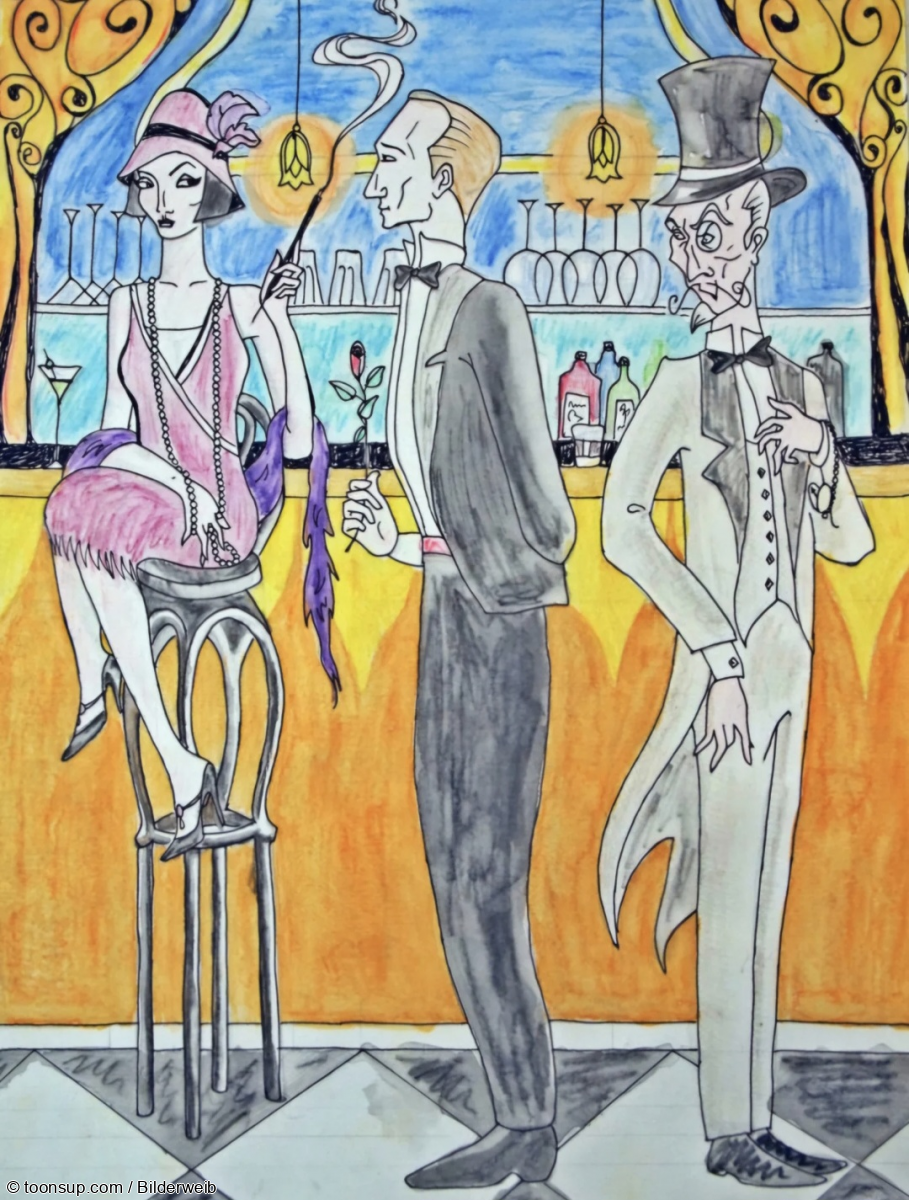 Illustration: Rosenblätter 1