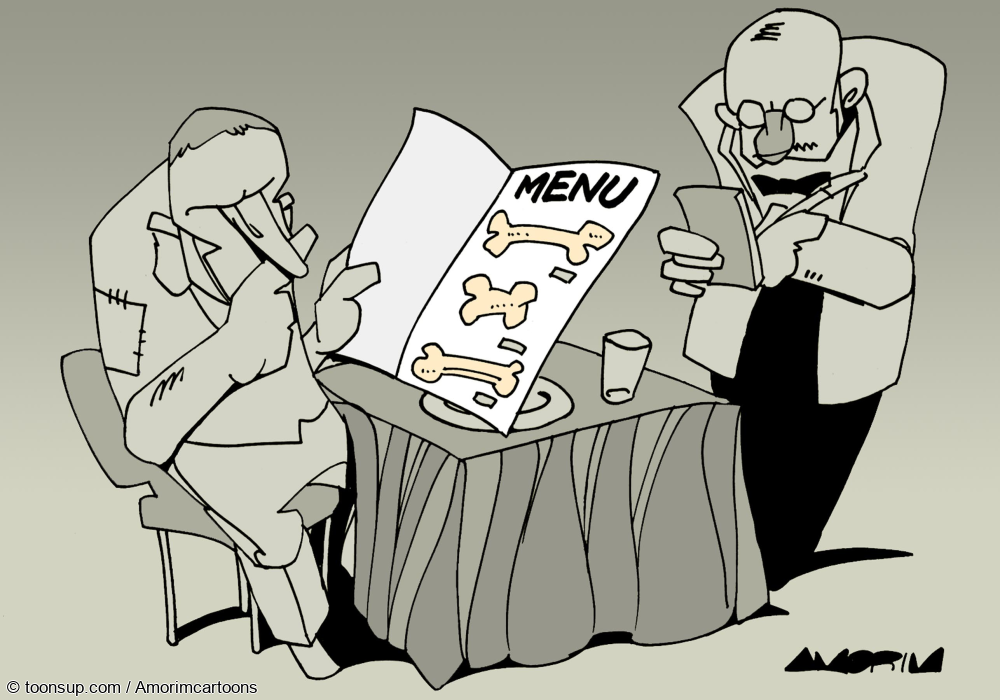 Cartoon: Bones 1
