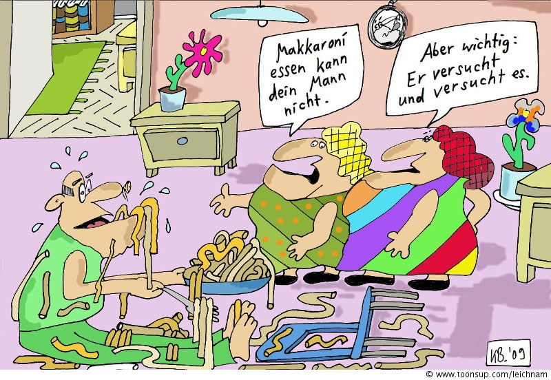 Cartoon: Makkaroni 1