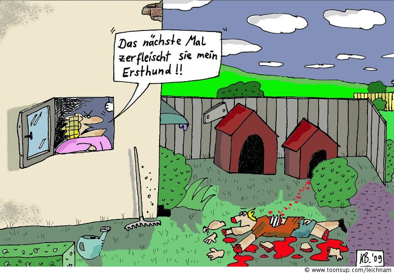Cartoon: Ersthund 1