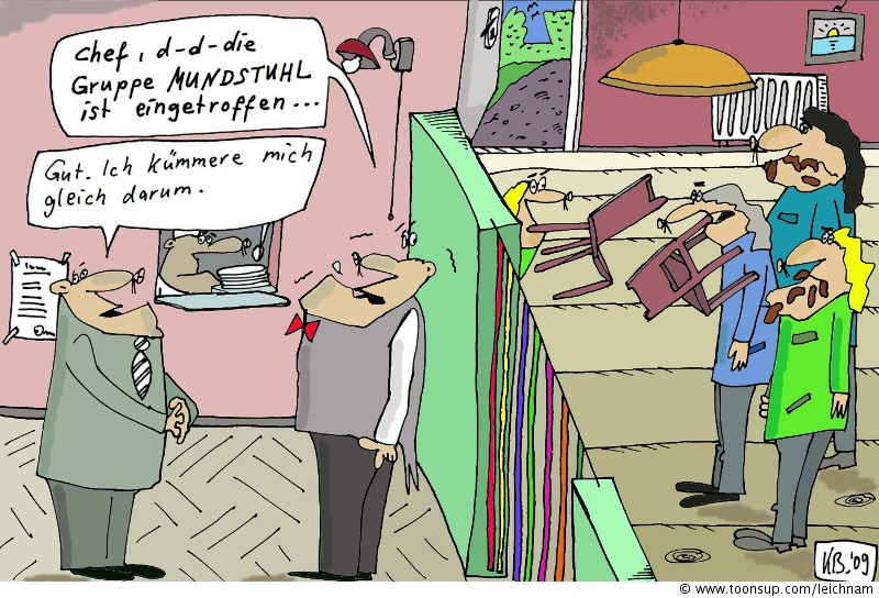 Cartoon: Eingetroffen 1