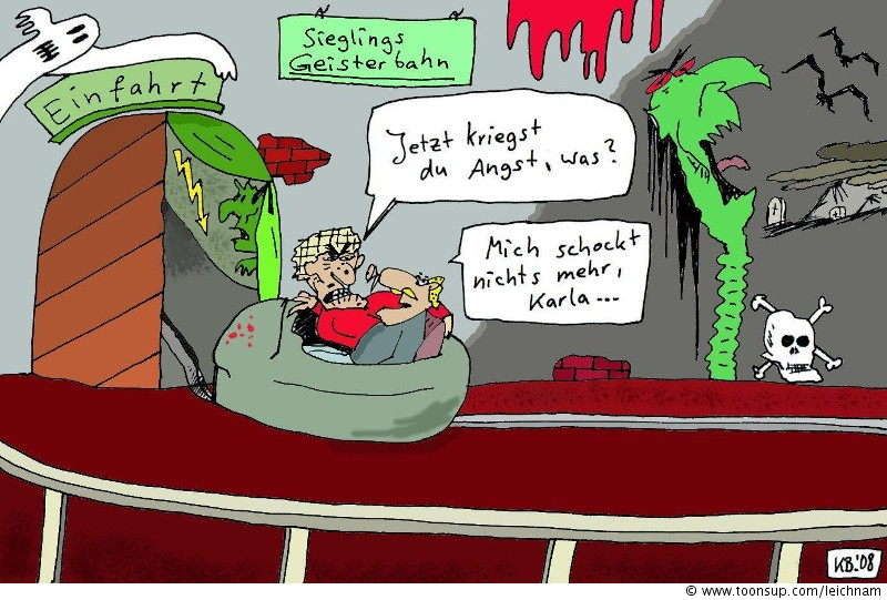 Cartoon: Angst 1