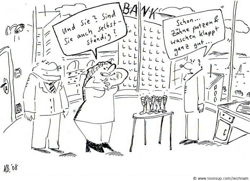 Cartoon: Und Sie? 1