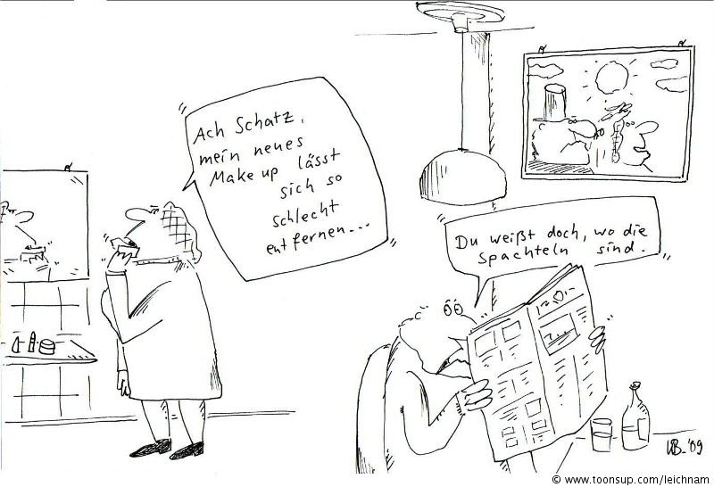 Cartoon: Ach Schatz ... 1