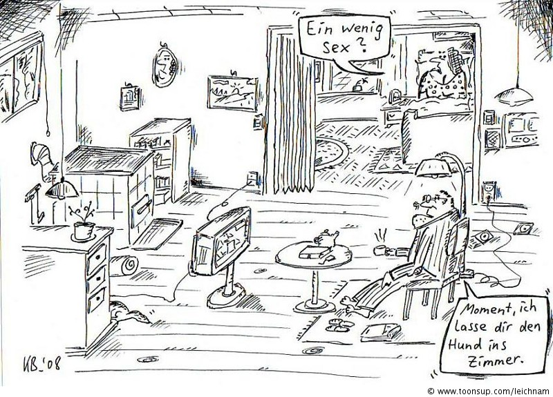 Cartoon: Ein wenig Sex? 1