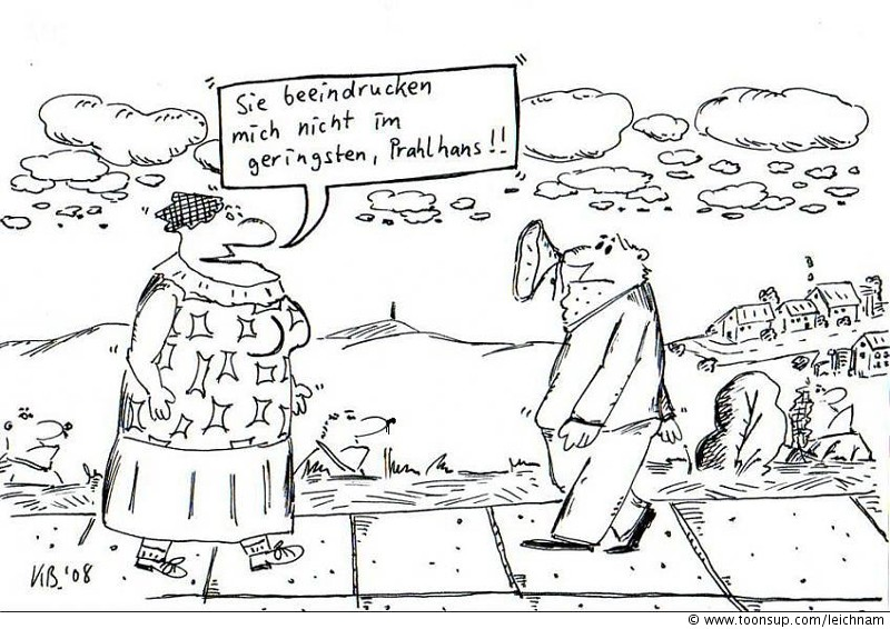 Cartoon: Prahlhans 1