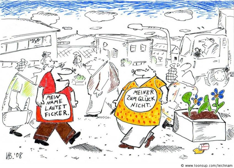 Cartoon: Mein Name ... 1