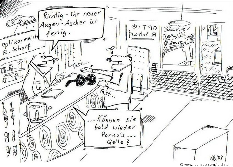 Cartoon: Augen-Ascher 1