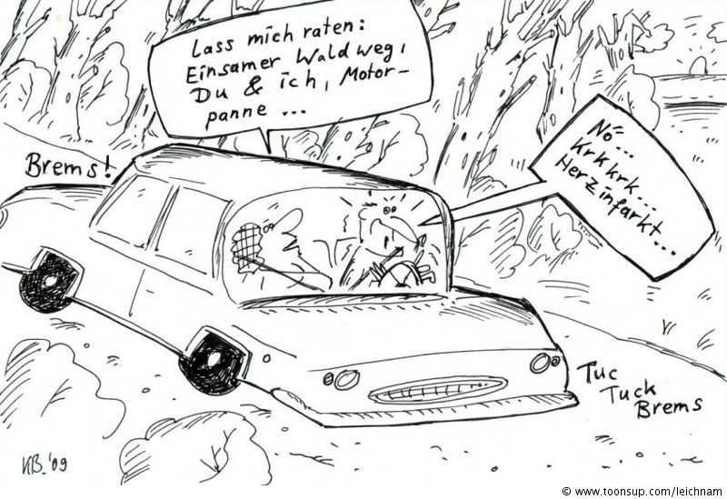 Cartoon: Panne? 1