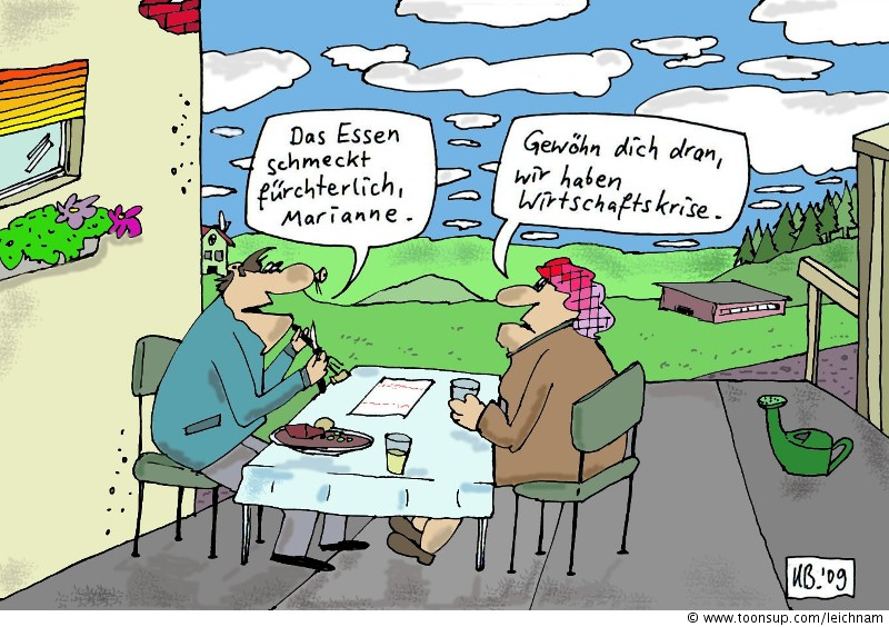 Cartoon: Schmeckt fürchterlich 1