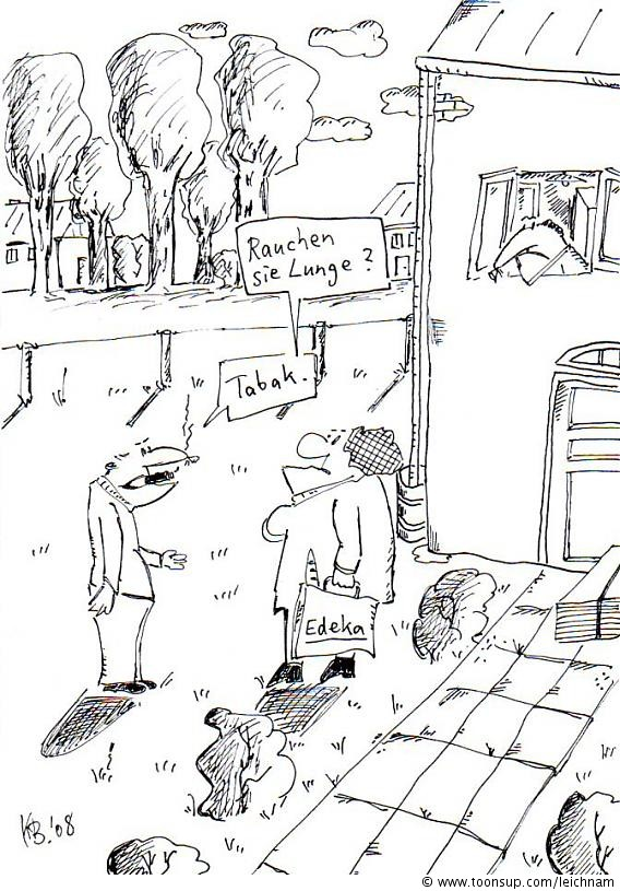Cartoon: Rauchen 1