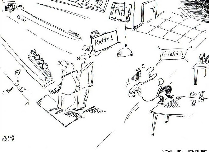 Cartoon: Kegeln 1