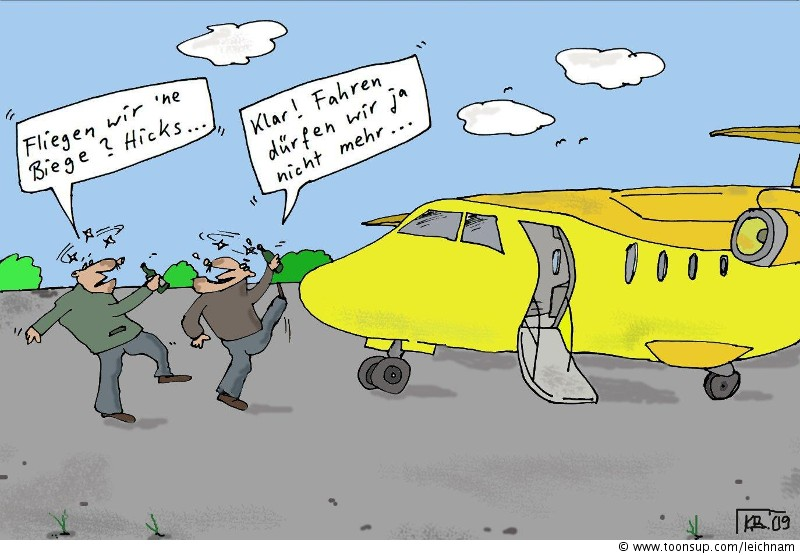 Cartoon: Fliegen wir 'ne Biege? 1