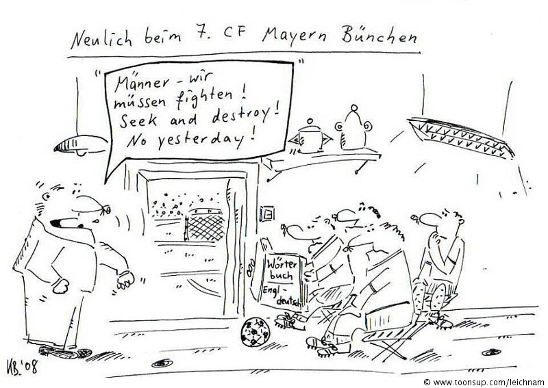 Cartoon: Mayern Bünchen 1