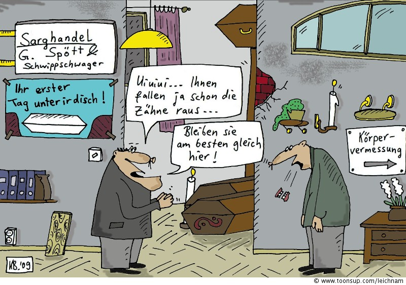 Cartoon: Wieder mal G. Spött 1