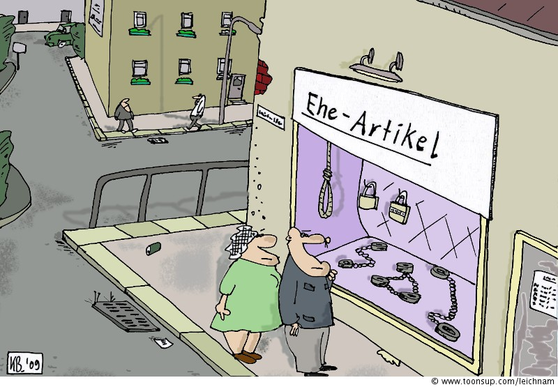 Cartoon: Ehe-Artikel 1