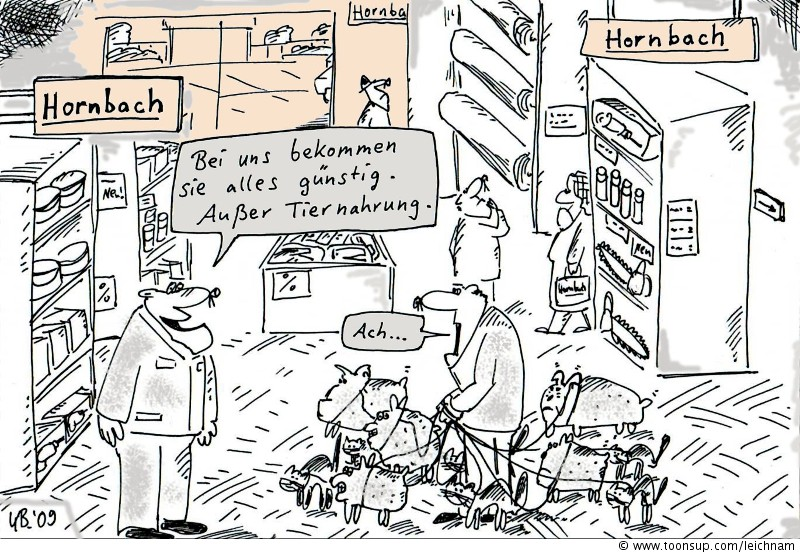 Cartoon: Alles günstig ... 1