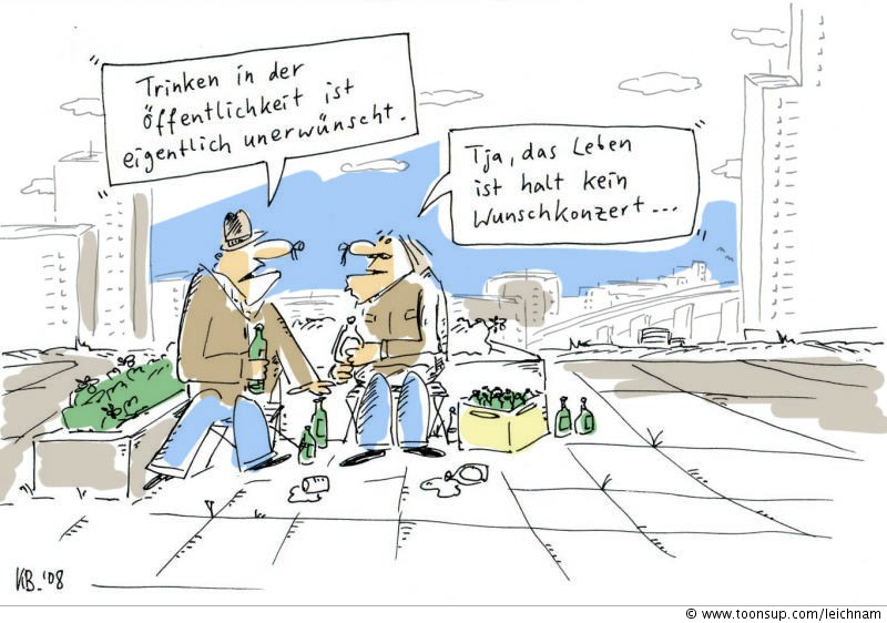Cartoon: Trinken 1
