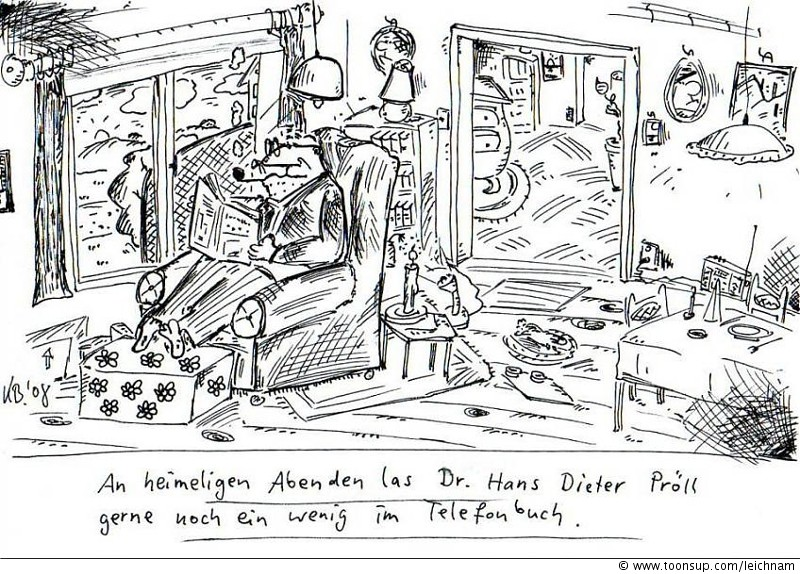 Cartoon: Dr. Pröll 1