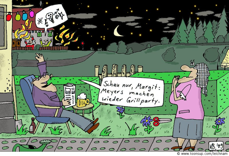 Cartoon: Oh diese Meyers ... 1