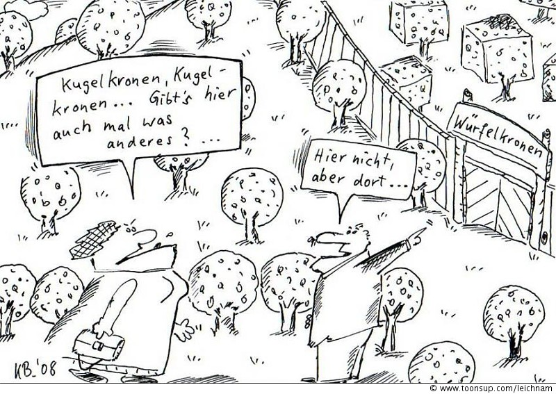 Cartoon: Kugelkronen 1