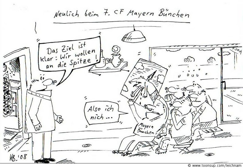 Cartoon: Mayern Bünchen II 1