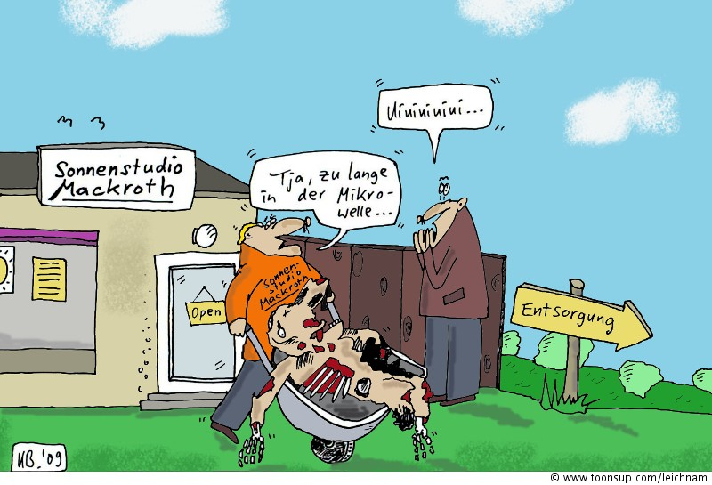 Cartoon: Mackroth brutal 1