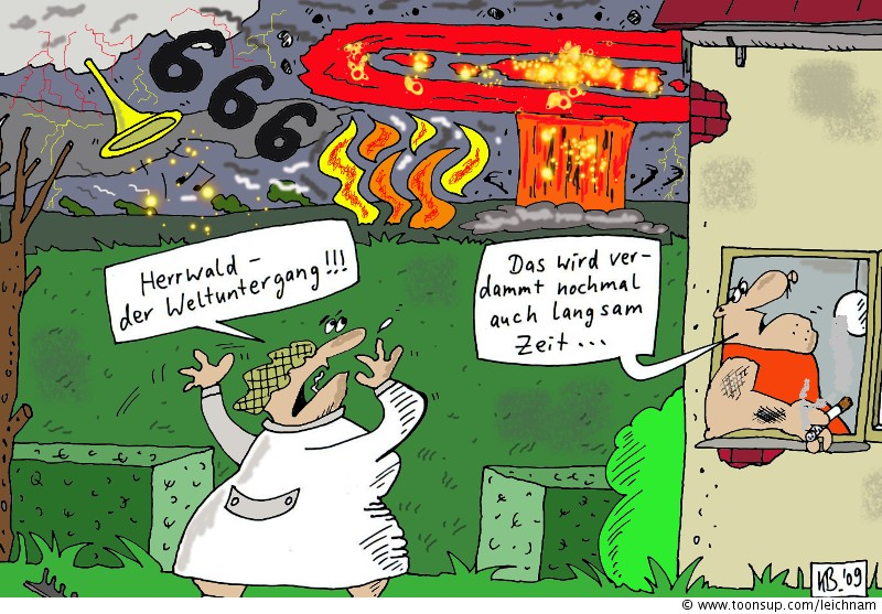 Cartoon: Um Himmels Willen! 1