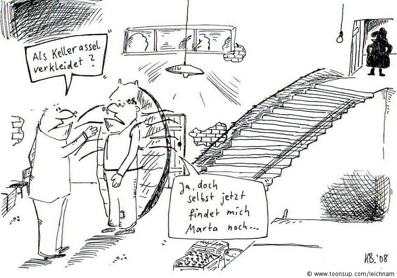 Cartoon: Kellerassel 1