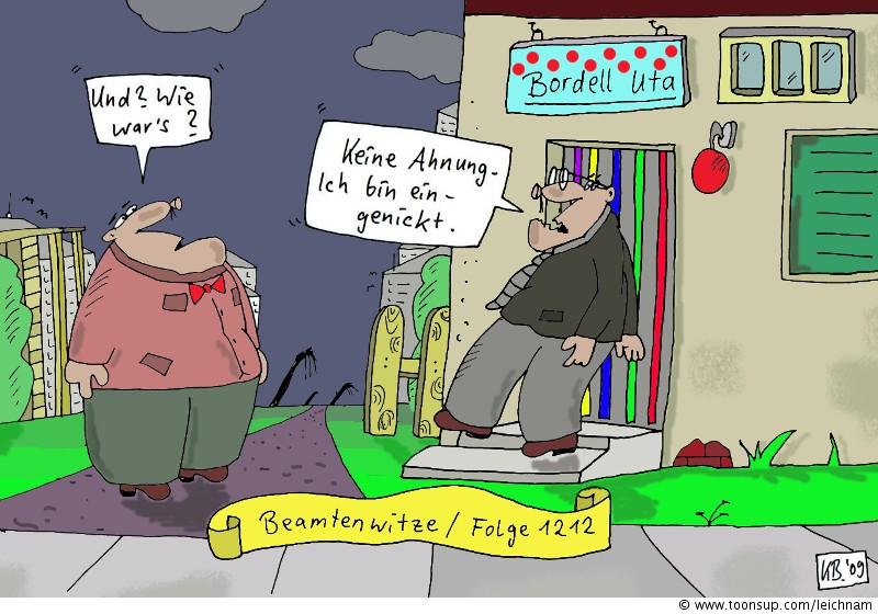 Cartoon: Beamtenwitze 1