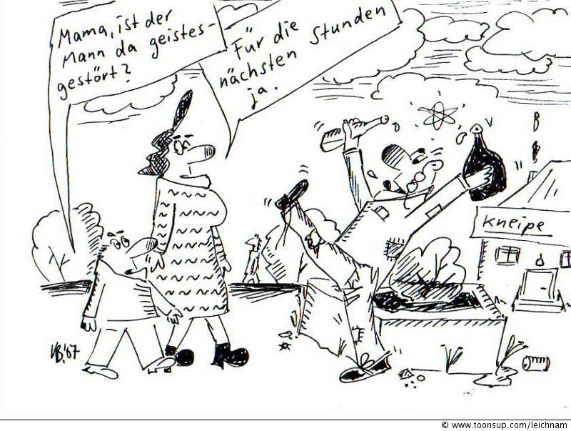 Cartoon: Geistesgestört 1