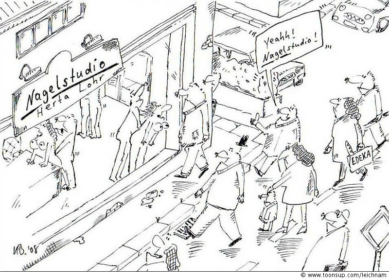 Cartoon: Herta Lohr 1