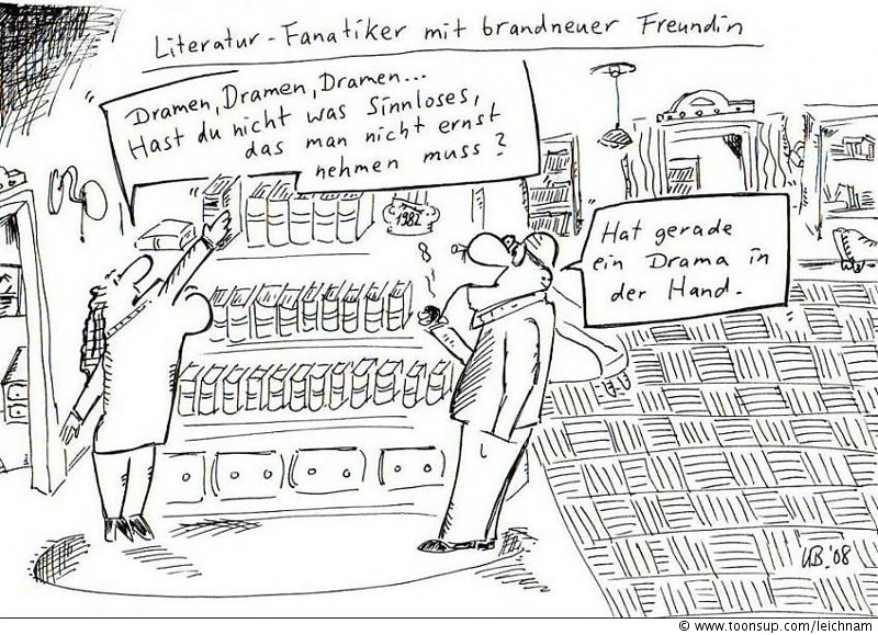 Cartoon: Dramen Dramen Dramen ... 1