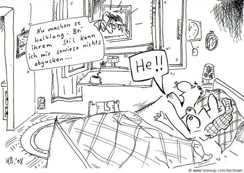 Cartoon: Bei ihrem Stil ... 1