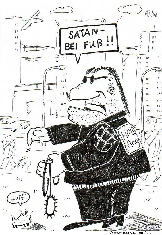 Cartoon: SATAN 1