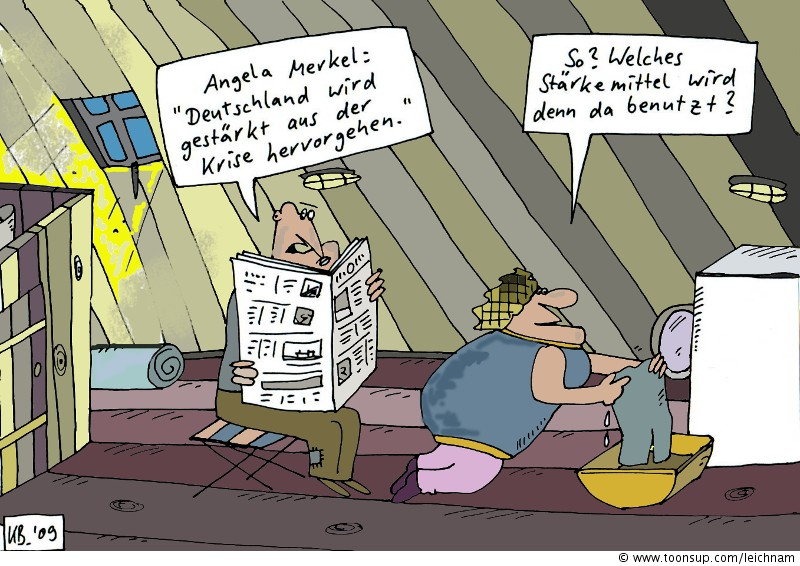 Cartoon: Gestärkt 1