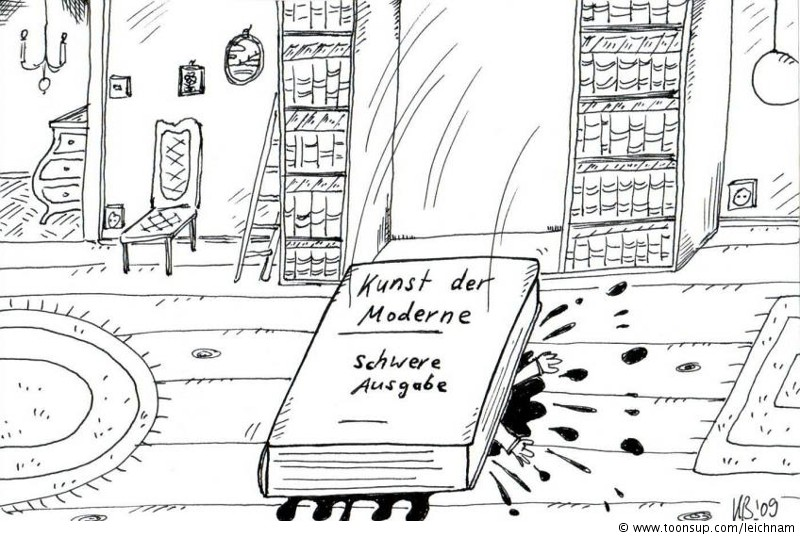 Cartoon: Kunst der Moderne 1