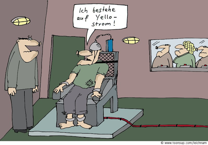 Cartoon: Freie Anbieterwahl 1