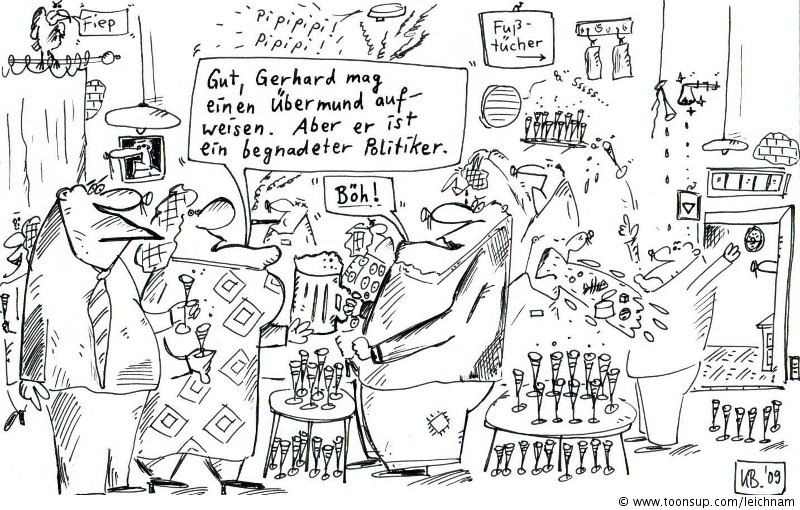 Cartoon: Politiker 1